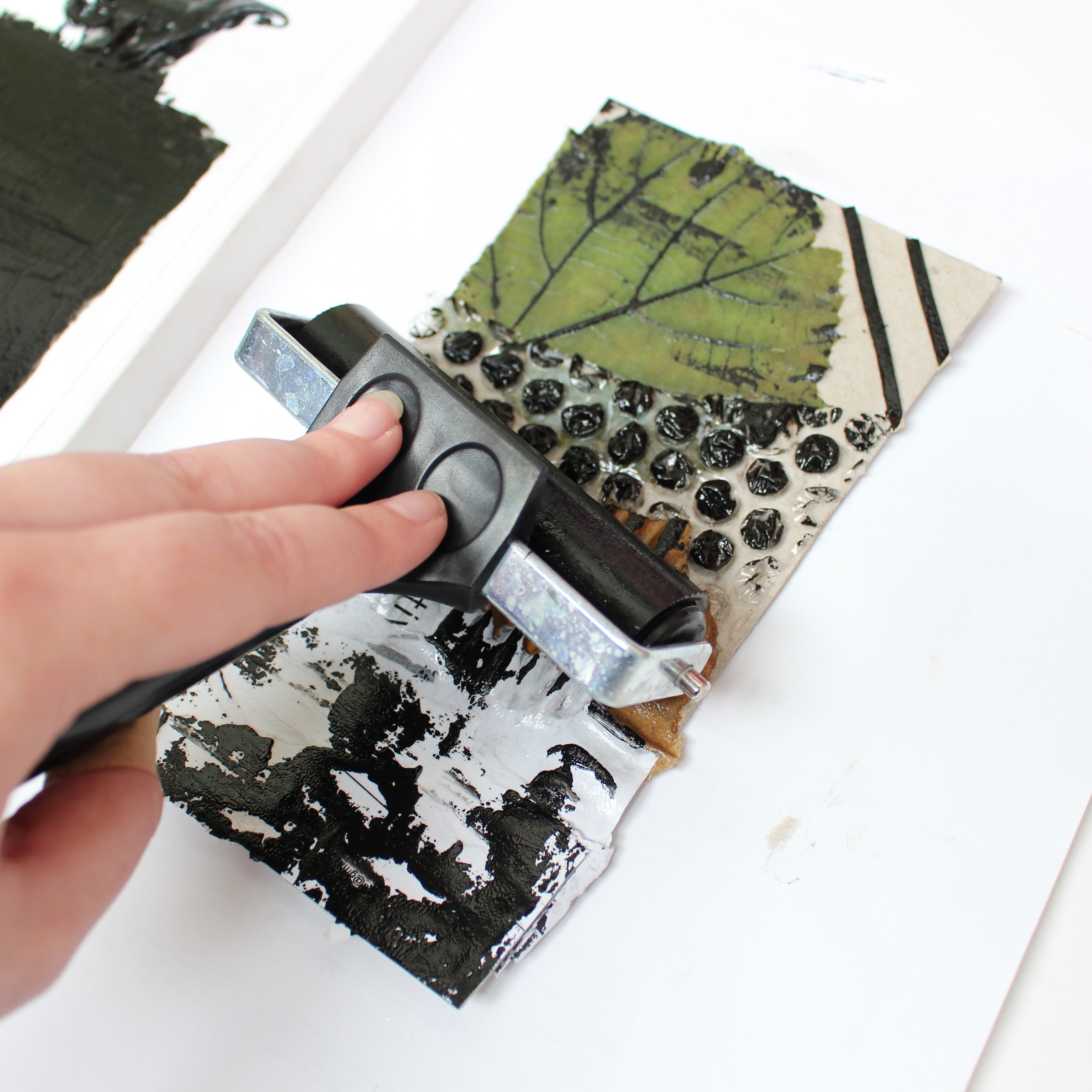 Inking the Collagraph